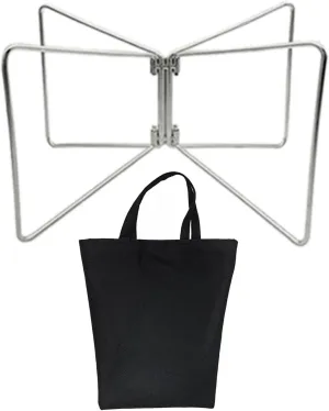 Portable Folding Coolers Stand Camping Foldable Metal Stand Storage Box Bracket Outdoor Picnics Accessories Enduring