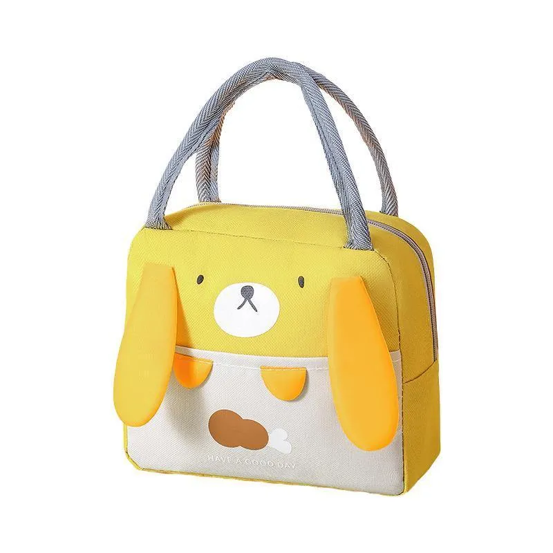 Portable Insulated Thermal Cooler Cartoon Lunchbox Tote Picnic Bento Storage Bag