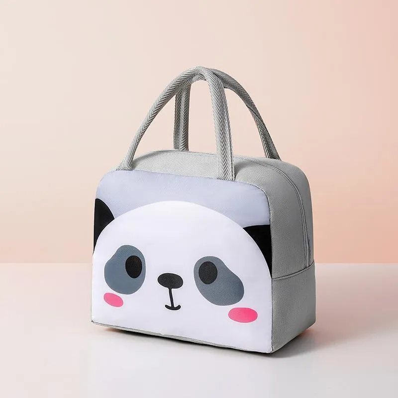 Portable Lunch Bag Insulated Thermal Cooler Box Carry Tote Travel Bag