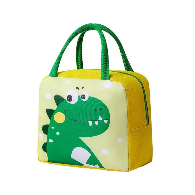 Portable Lunch Bag Insulated Thermal Cooler Box Carry Tote Travel Bag