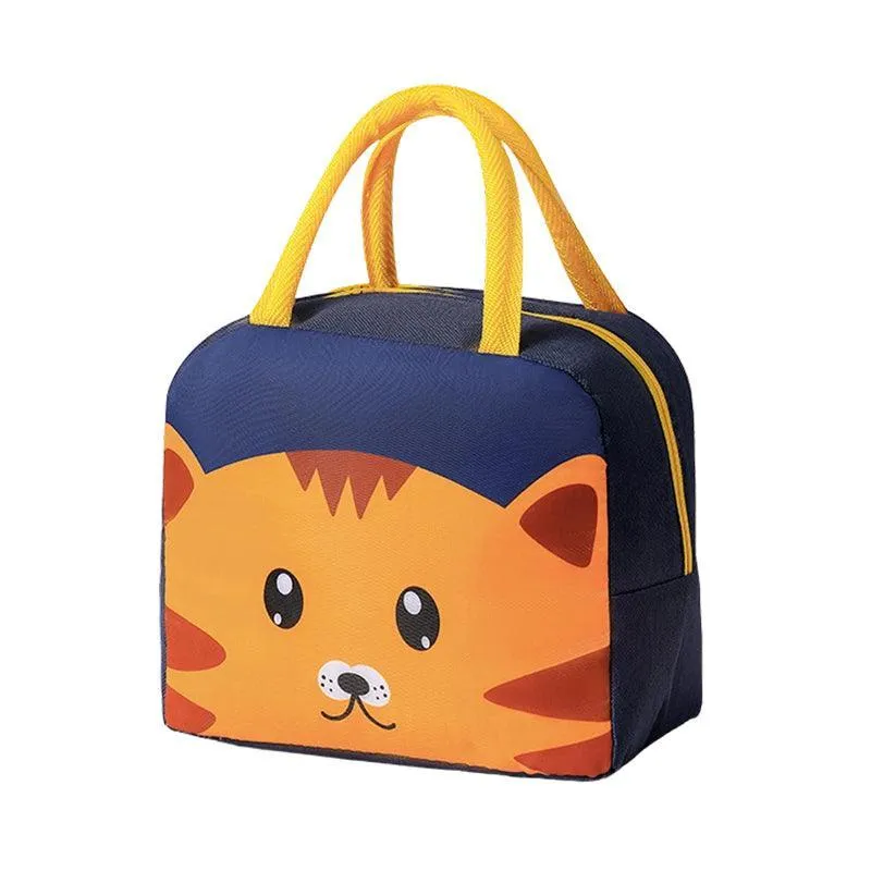 Portable Lunch Bag Insulated Thermal Cooler Box Carry Tote Travel Bag