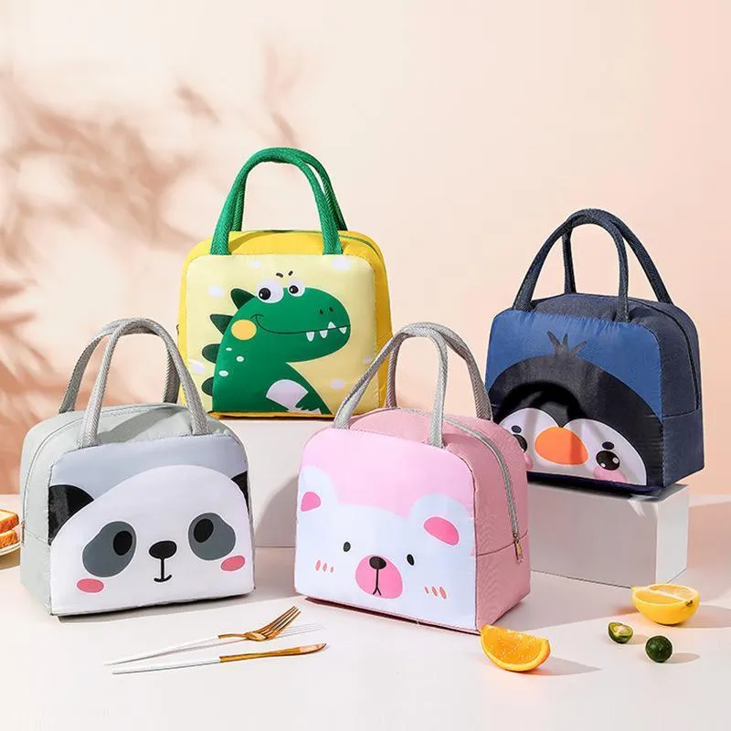 Portable Lunch Bag Insulated Thermal Cooler Box Carry Tote Travel Bag