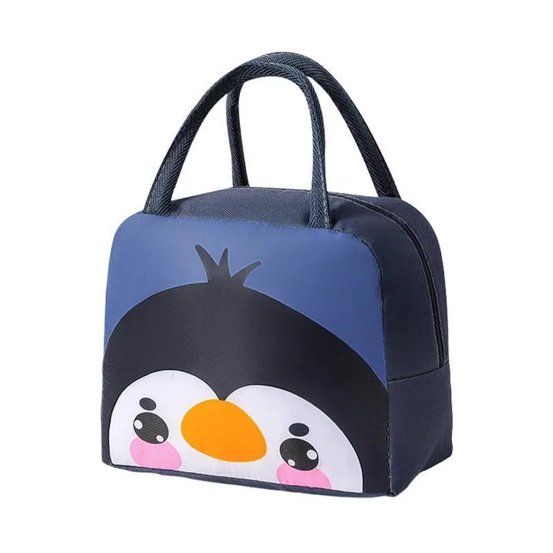 Portable Lunch Bag Insulated Thermal Cooler Box Carry Tote Travel Bag