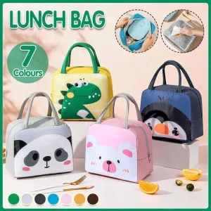 Portable Lunch Bag Insulated Thermal Cooler Box Carry Tote Travel Bag