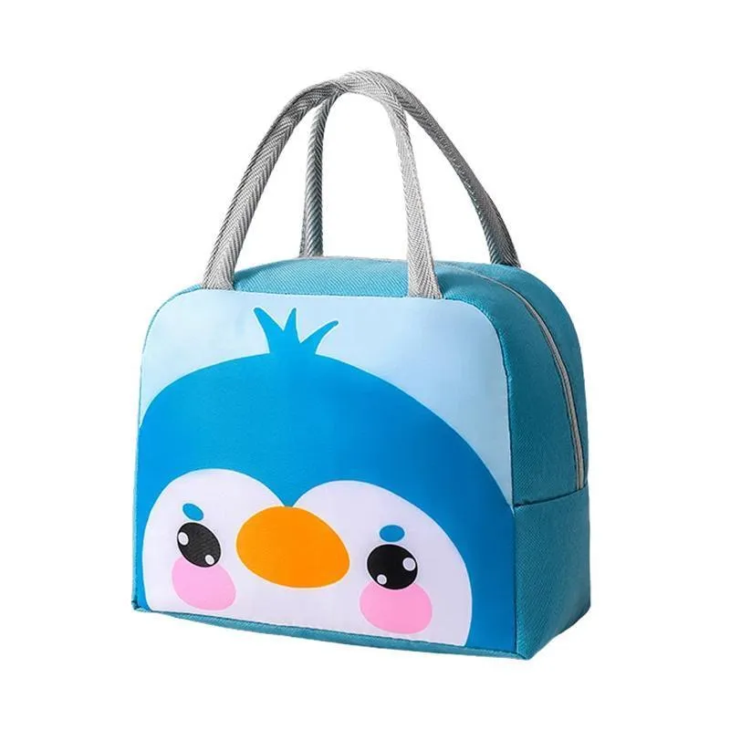 Portable Lunch Bag Insulated Thermal Cooler Box Carry Tote Travel Bag