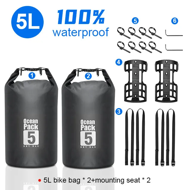 Portable Waterproof Bike Fork Bag