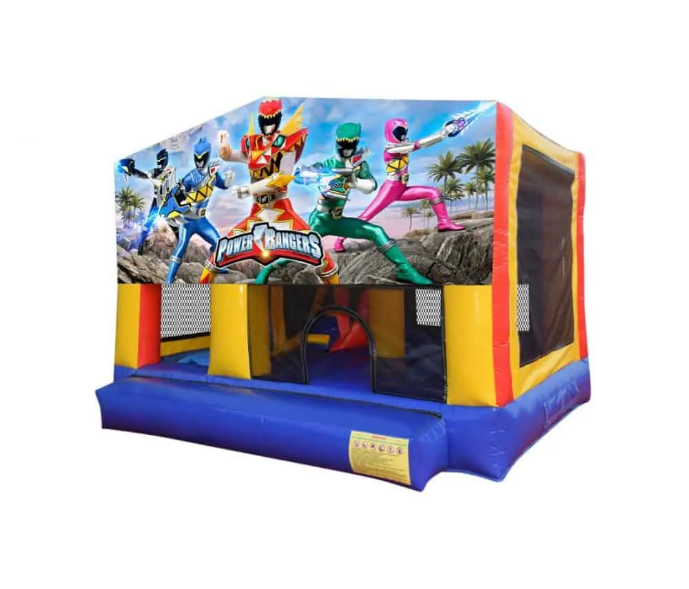 Power Rangers Small Slide Jumping Castle