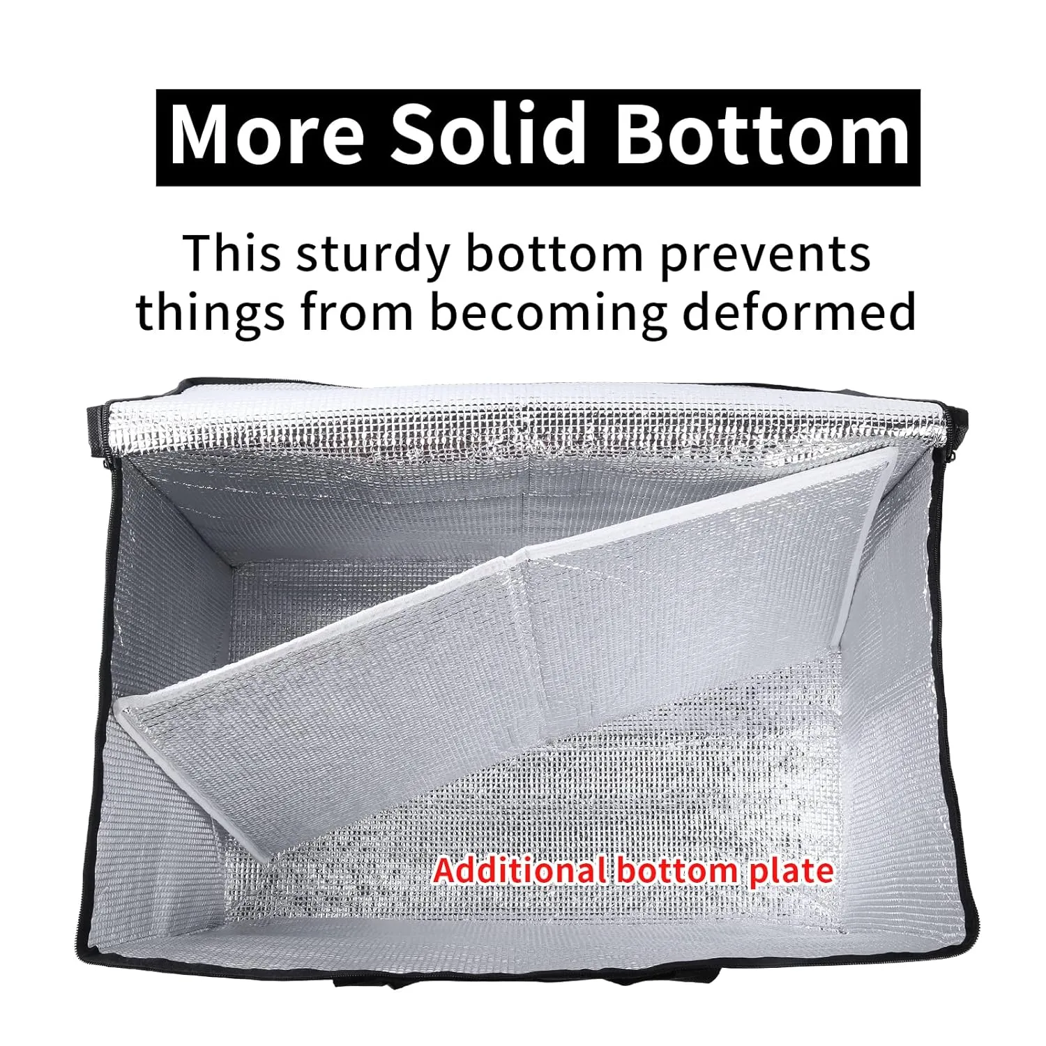 Premium Insulated Food Delivery Bag 23x14x15 inches Waterproof Catering Supply Bag for Hot Food Delivery - Premium Food Warmer for Uber Eats and Doordash Food Delivery heavy duty catering 22x14x13