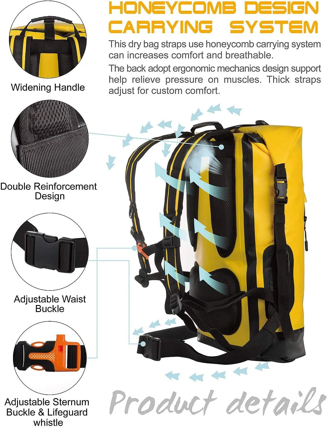 Premium Waterproof Dry Bag Backpack - 30L