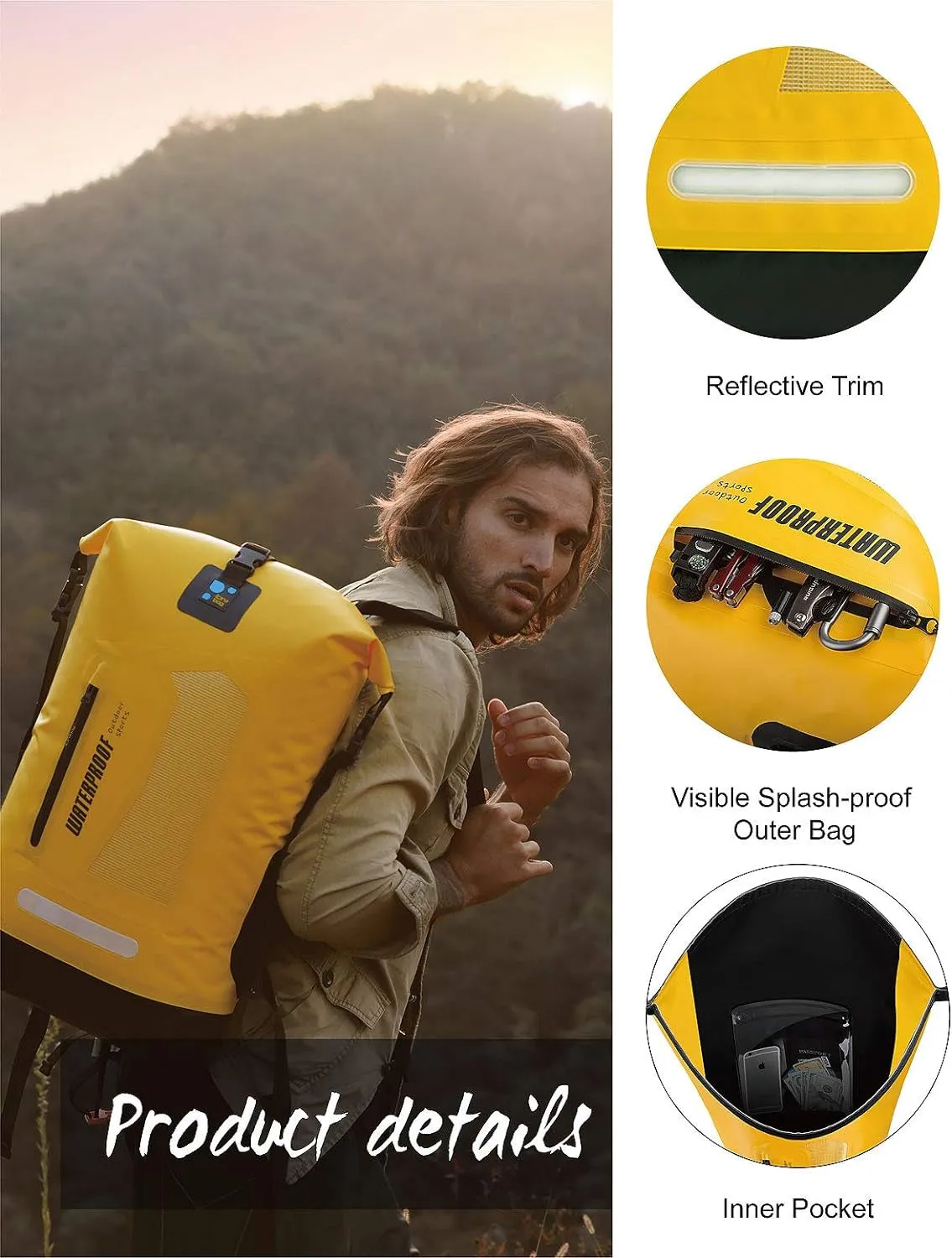 Premium Waterproof Dry Bag Backpack - 30L
