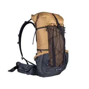 Qi Dian Pro Travel Camping Hiking Backpack: Ultralight Frameless 40 16L Outdoor Pack