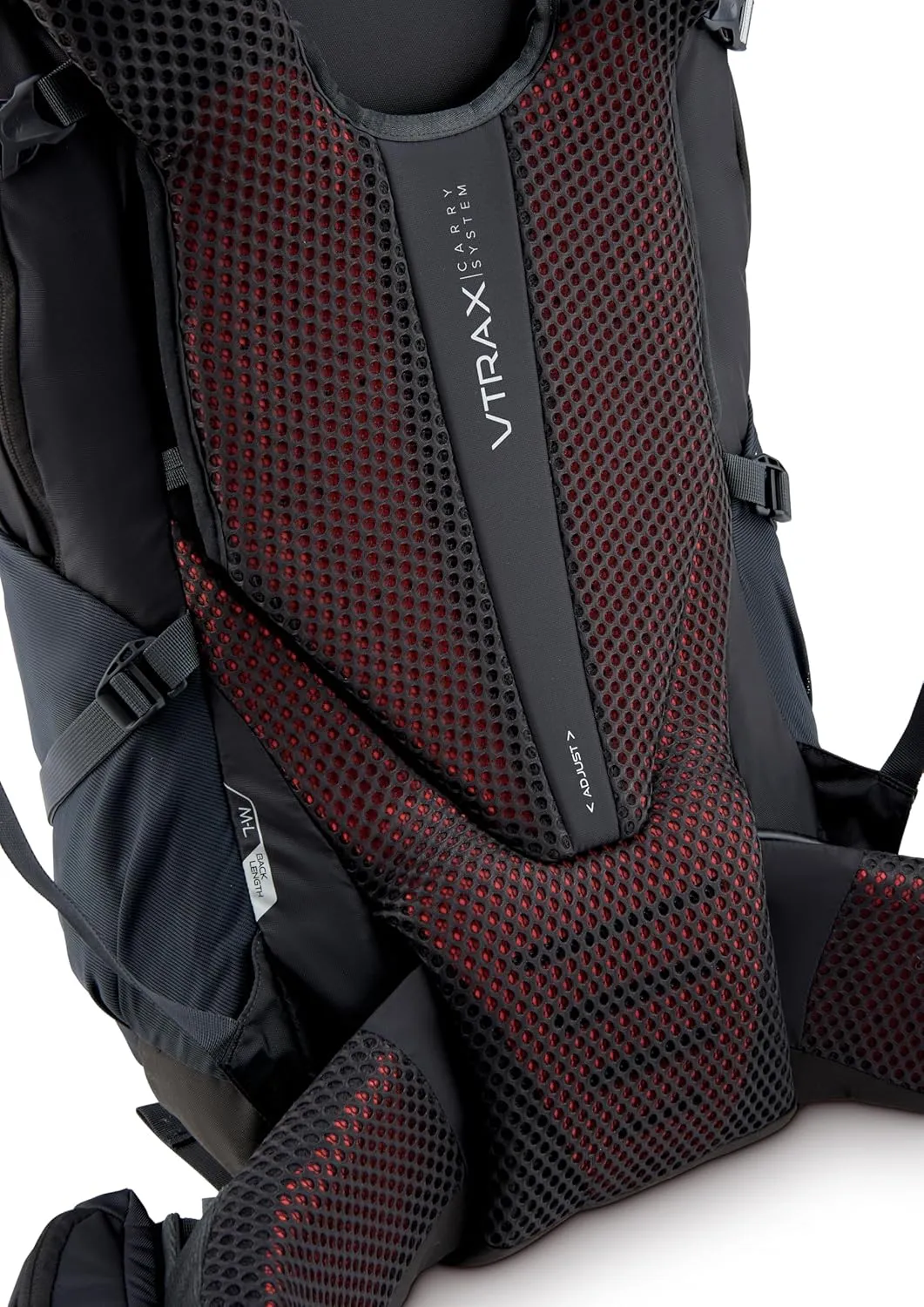 Rab Hyperon Backpack Comfortable Hydration Pack for Backpacking, Trekking, & Hiking - Dark Pewter/Anthracite - 65-Liter (Back Length - Medium/Large)