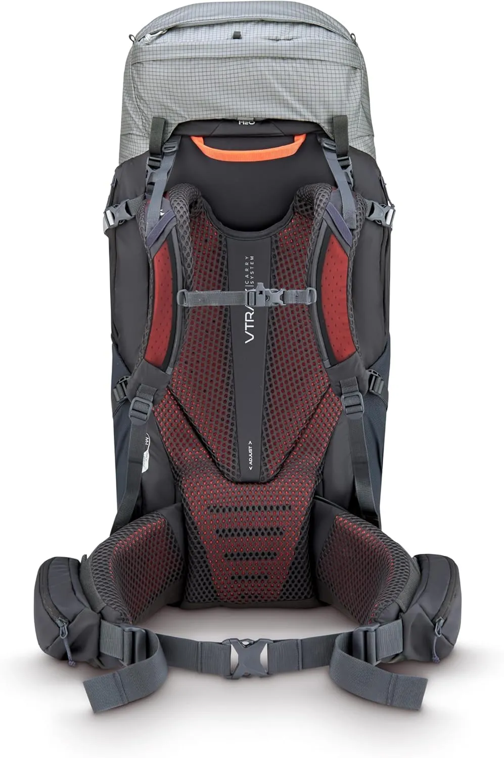 Rab Hyperon Backpack Comfortable Hydration Pack for Backpacking, Trekking, & Hiking - Dark Pewter/Anthracite - 65-Liter (Back Length - Medium/Large)