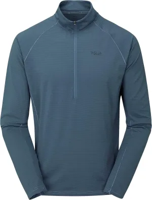 Rab Men's Sonic LS Zip - Lightweight Breathable Long-Sleeve T-Shirt for Trail Running & Hiking