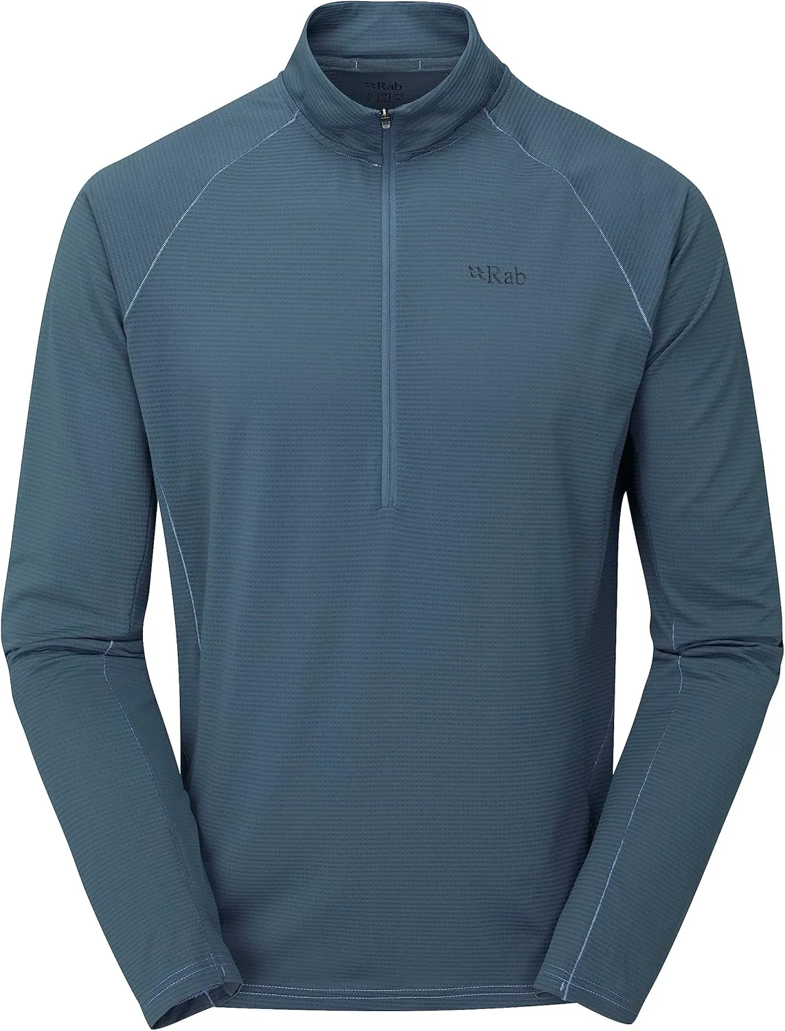 Rab Men's Sonic LS Zip - Lightweight Breathable Long-Sleeve T-Shirt for Trail Running & Hiking