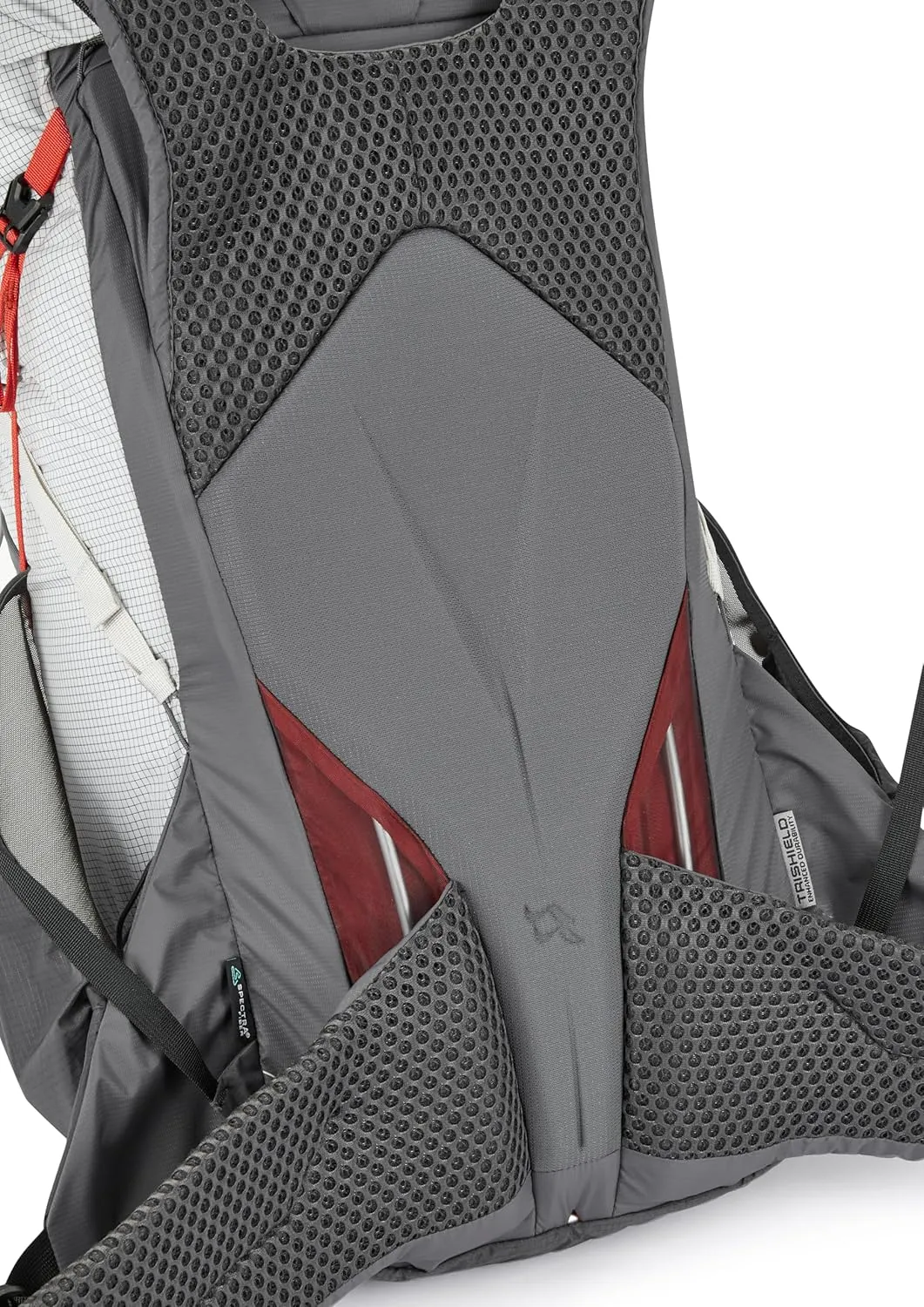 Rab Muon Hiking Pack - Lightweight Durable Backpack for Hiking, Trekking, & Backpacking - Pewter/Graphene - 50-Liter (Back Length - Medium)