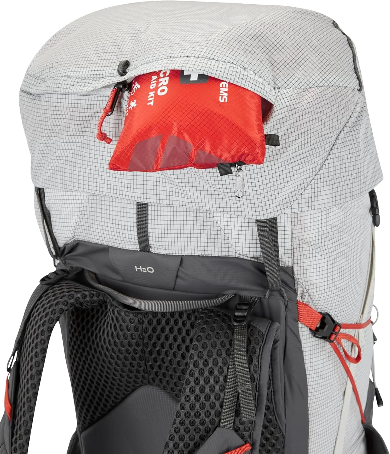 Rab Muon Hiking Pack - Lightweight Durable Backpack for Hiking, Trekking, & Backpacking - Pewter/Graphene - 50-Liter (Back Length - Medium)