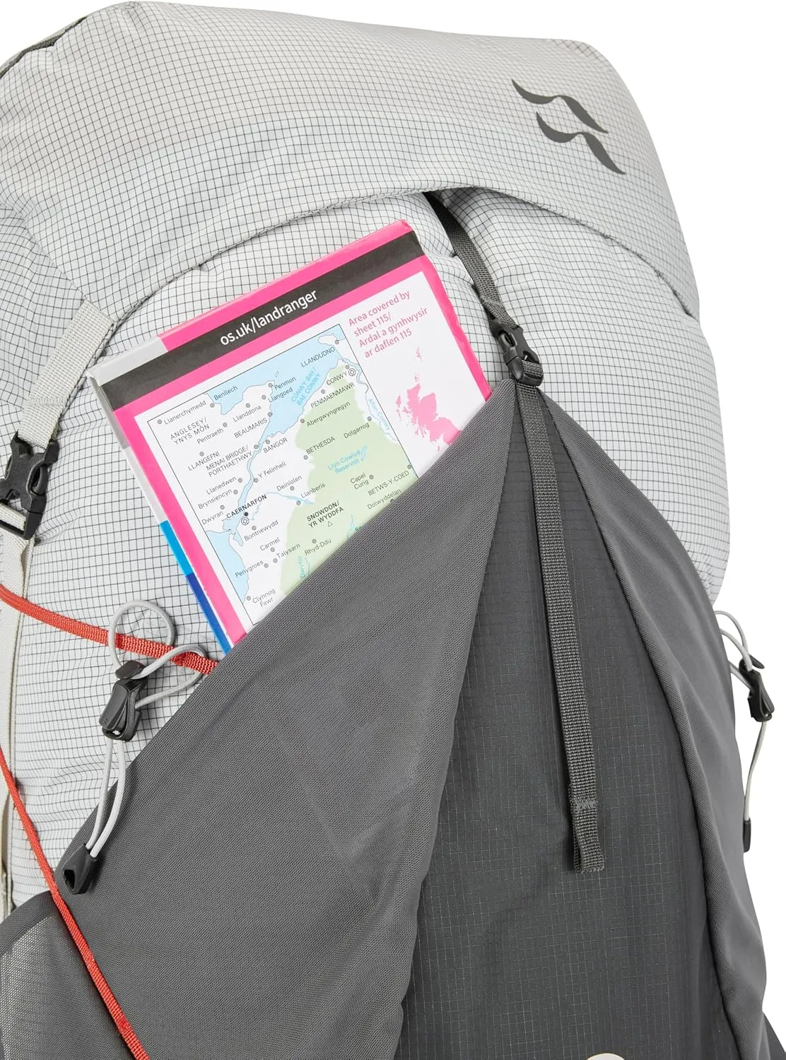 Rab Muon Hiking Pack - Lightweight Durable Backpack for Hiking, Trekking, & Backpacking - Pewter/Graphene - 50-Liter (Back Length - Medium)