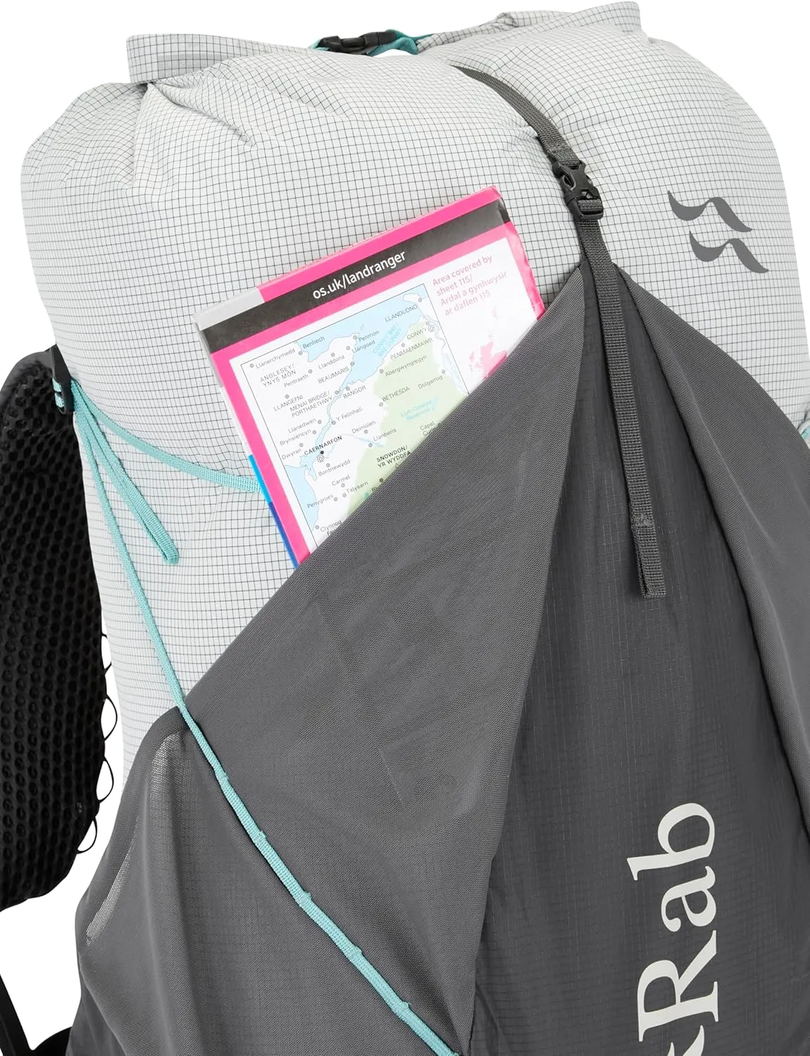 Rab Women's Muon ND Hiking Pack - Lightweight Durable Backpack for Hiking, Trekking, & Backpacking - Pewter/Graphene - 40-Liter (Back Length - Small)