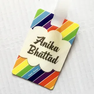 Rainbow Bag Tags