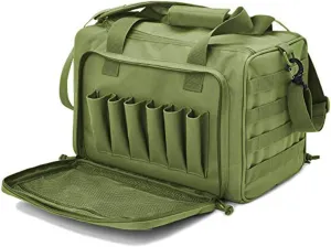 REEBOW GEAR Tactical Gun Range Bag Deluxe Pistol Shooting Range Duffle Bags