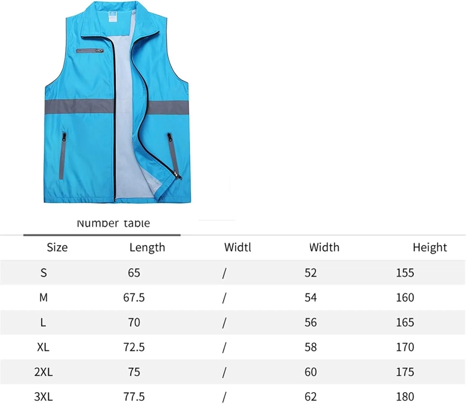 reflective clothing Reflective vest worker breathable vest riding protective safety clothing sanitation traffic construction clothes jacket reflecting suit(XL size)
