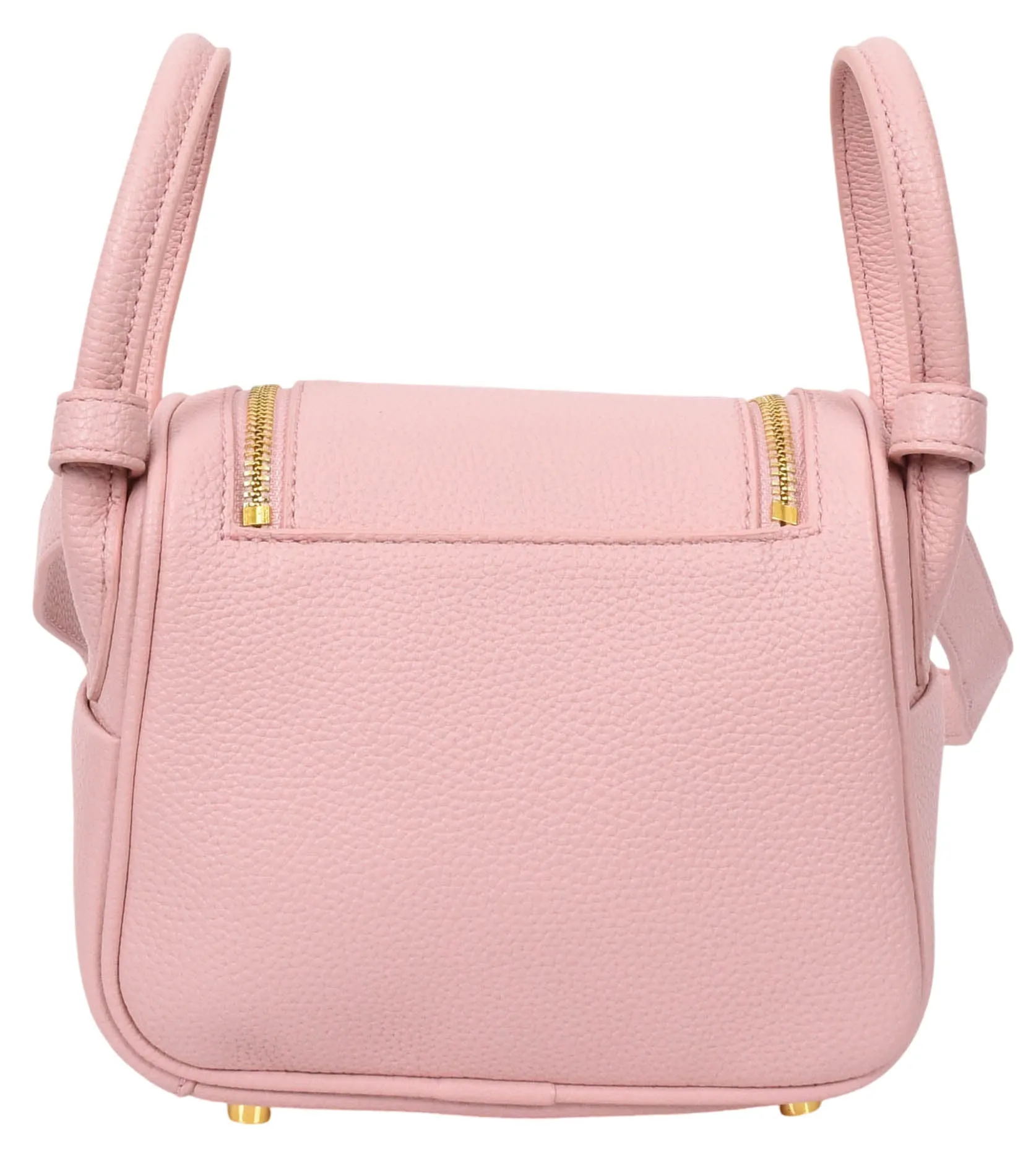 Regina Women's Faux Leather Mini Shoulder Strap Bag Pink