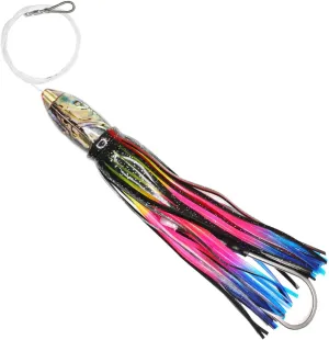 Resin Trolling Lures 9" 4 oz Deep Sea Lure for Marlin Tuna Mahi Mahi Wahoo Sailfish Saltwater Offshore Big Game Trolling Lures Skirted Fishing Lures Included Mesh Bag