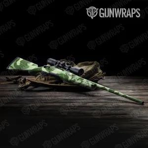 Rifle Ragged XL Pistachio Camo Gun Skin Vinyl Wrap