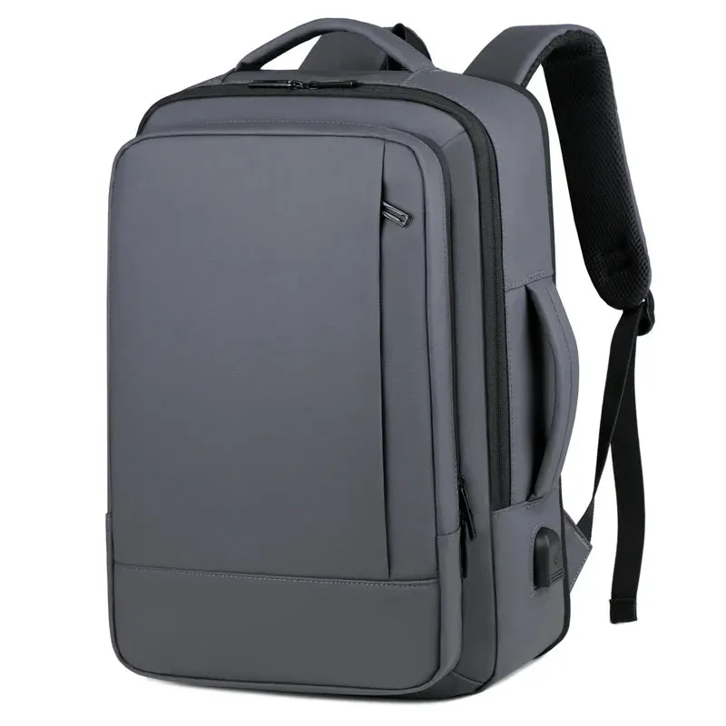 Rilibegan Men Travel Backpack Expand Oxford Big Capacity USB Charge Business Male Backpacks Computer Men Backpacks