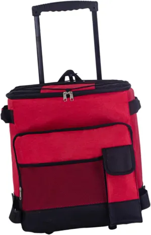 Rolling Cooler Bag, Cooler Bag with Wheels and Handle, Oxford Rolling Cooler Bag for The Park