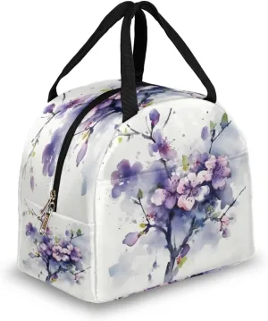 Romance Art Pattern Lunch Tote Bag Reusable Insulated Bags Waterproof Adult Portable Meal Cooler Pack for Women Men Picnic Office Work Travel