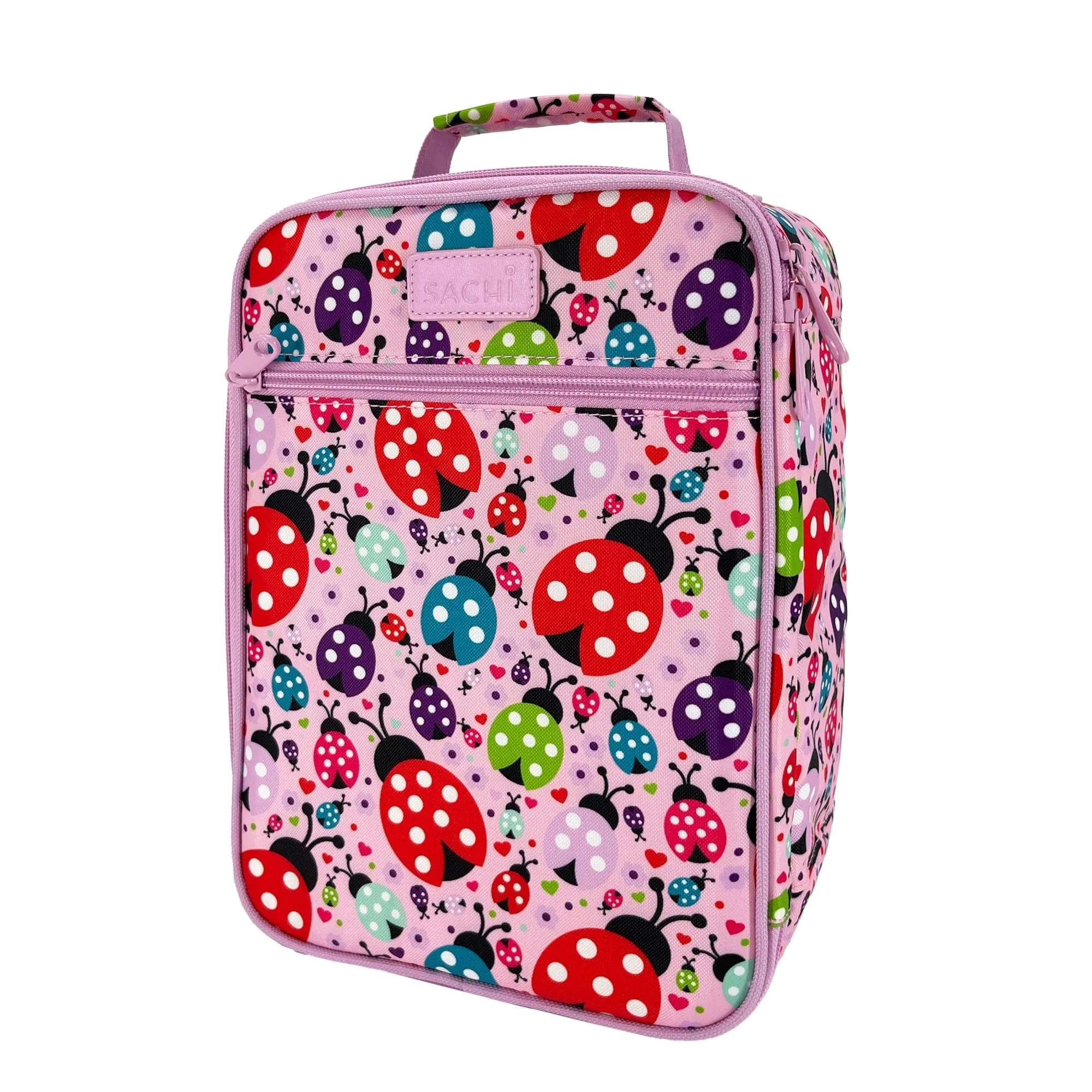 Sachi Insulated Lunch Bag - Lovely Ladybugs