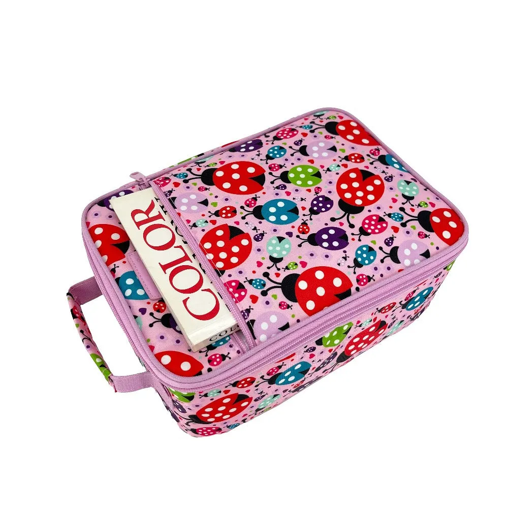 Sachi Insulated Lunch Bag - Lovely Ladybugs