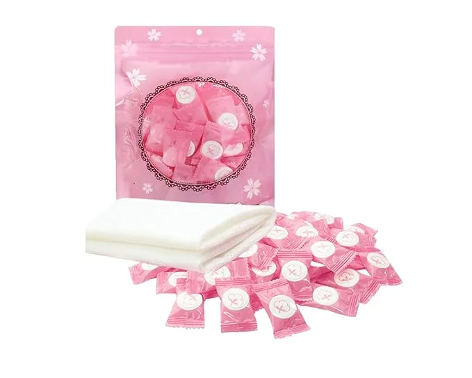 Sanrich Disposable Wash Towels Compressed Camping Towels Tablets Bath Cleaning Towel Napkin Tissue for Trip Home Outdoor (100pcs)