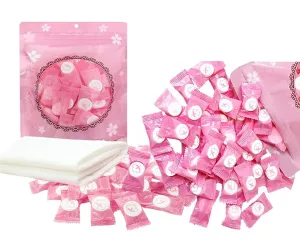 Sanrich Disposable Wash Towels Compressed Camping Towels Tablets Bath Cleaning Towel Napkin Tissue for Trip Home Outdoor (100pcs)