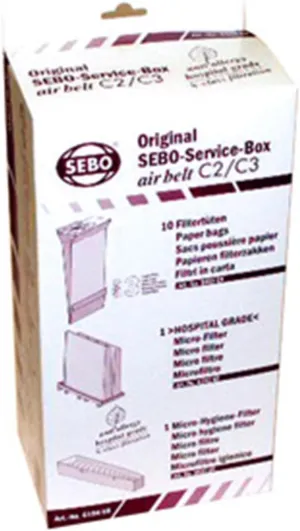 SEBO 6198AM Service Box for C Series Vacuum