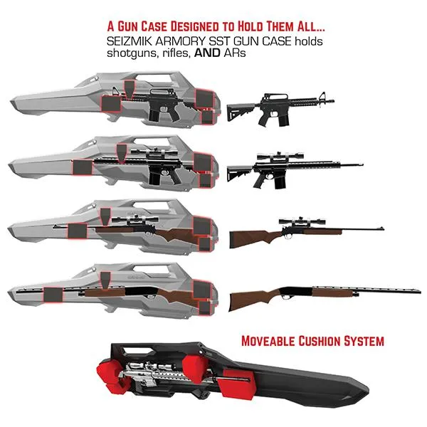 Seizmik Armory SST Universal Gun Case