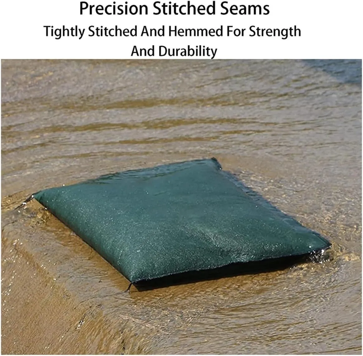 Self Inflatable Barrier Flood Reusable Sandless Sand Bags Flood Barrier Bag Self Absorbent Garage Water Barrier Bags for Flood Control