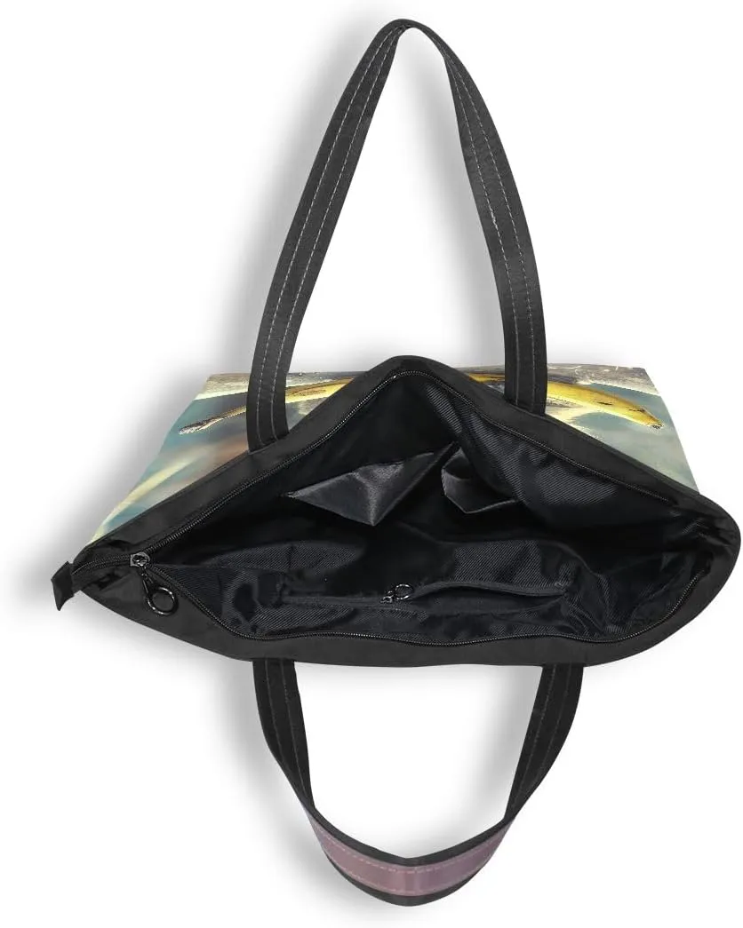 senya Monkey Banana Shoulder Bags Large Handle Ladies Handbag