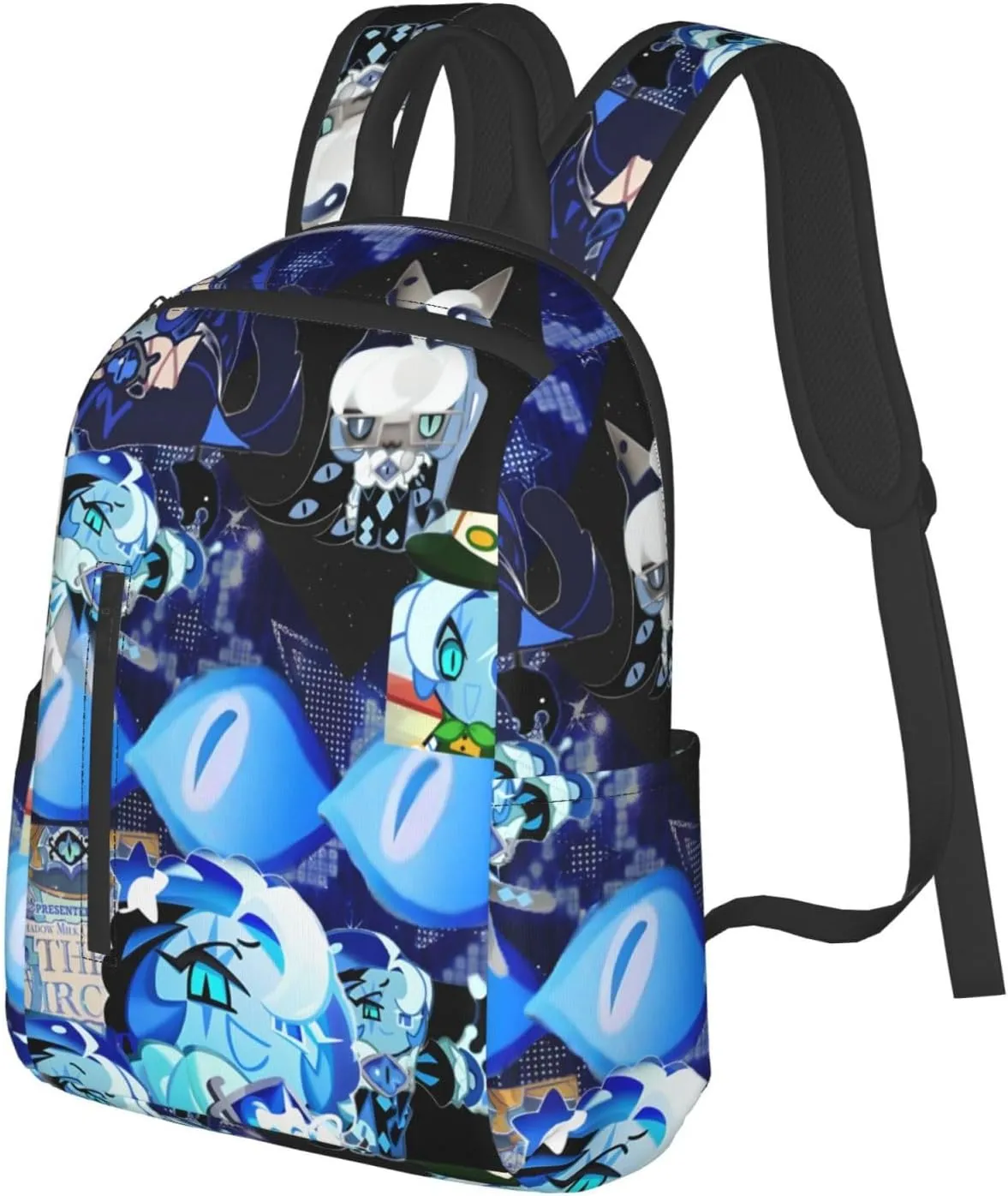 Shadow Milk Cookie Fashionable Casual Backpacks, Travel Bags For Boys And Girls(17ï¼‰