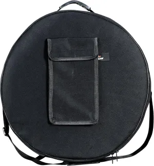 Shamanic Drum Bag, Bodhran Drum Bag, Handmade Frame Drum Bag, Hand Drum Protection, Waterproof Drum Cases (Black, 18 Inches X 6 Inches)