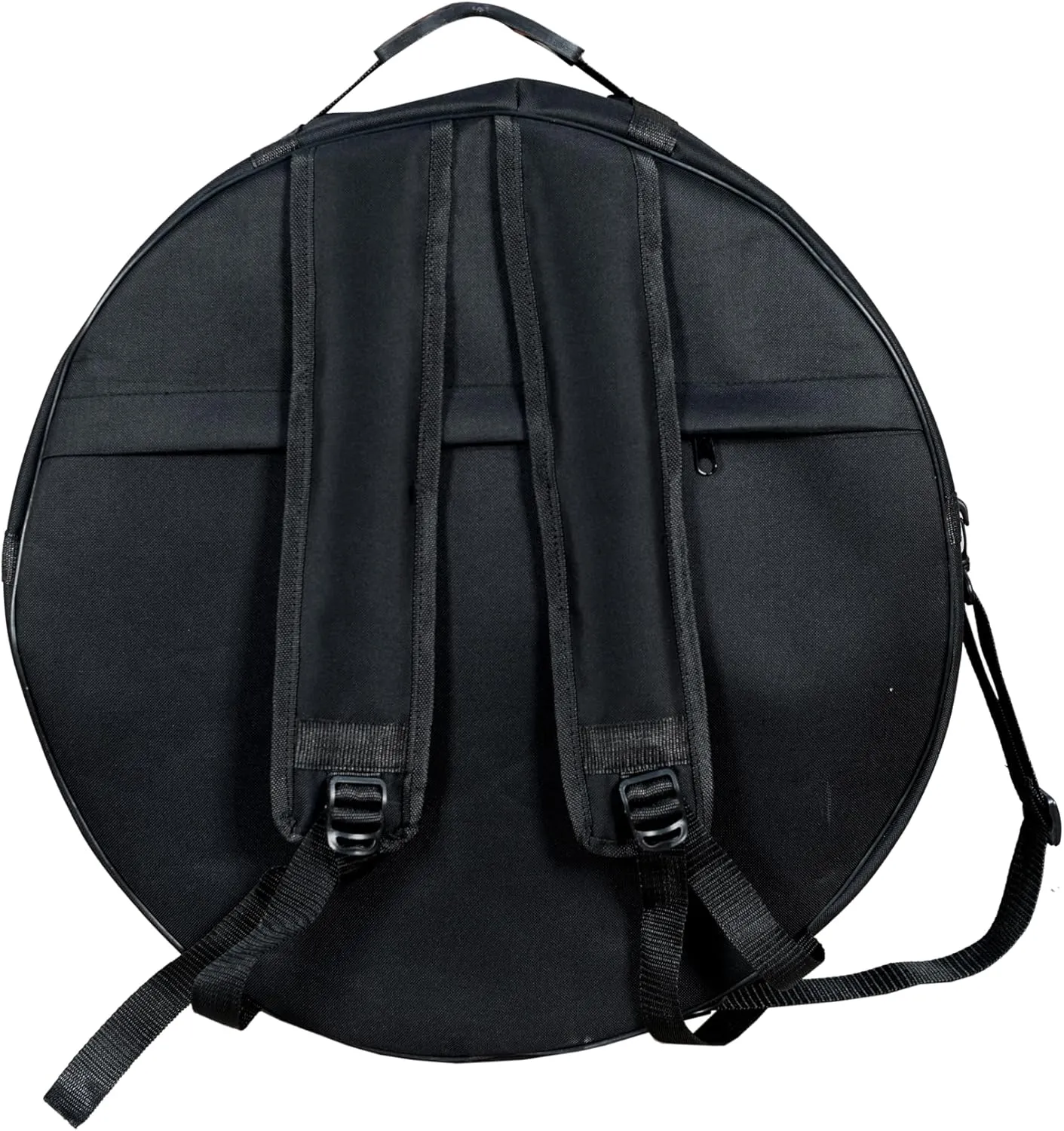 Shamanic Drum Bag, Bodhran Drum Bag, Handmade Frame Drum Bag, Hand Drum Protection, Waterproof Drum Cases (Black, 18 Inches X 6 Inches)