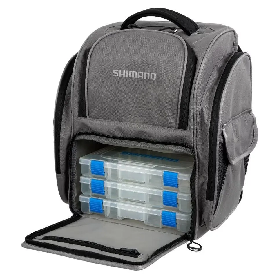 Shimano 23 Tackle Backpack With Tackle Box