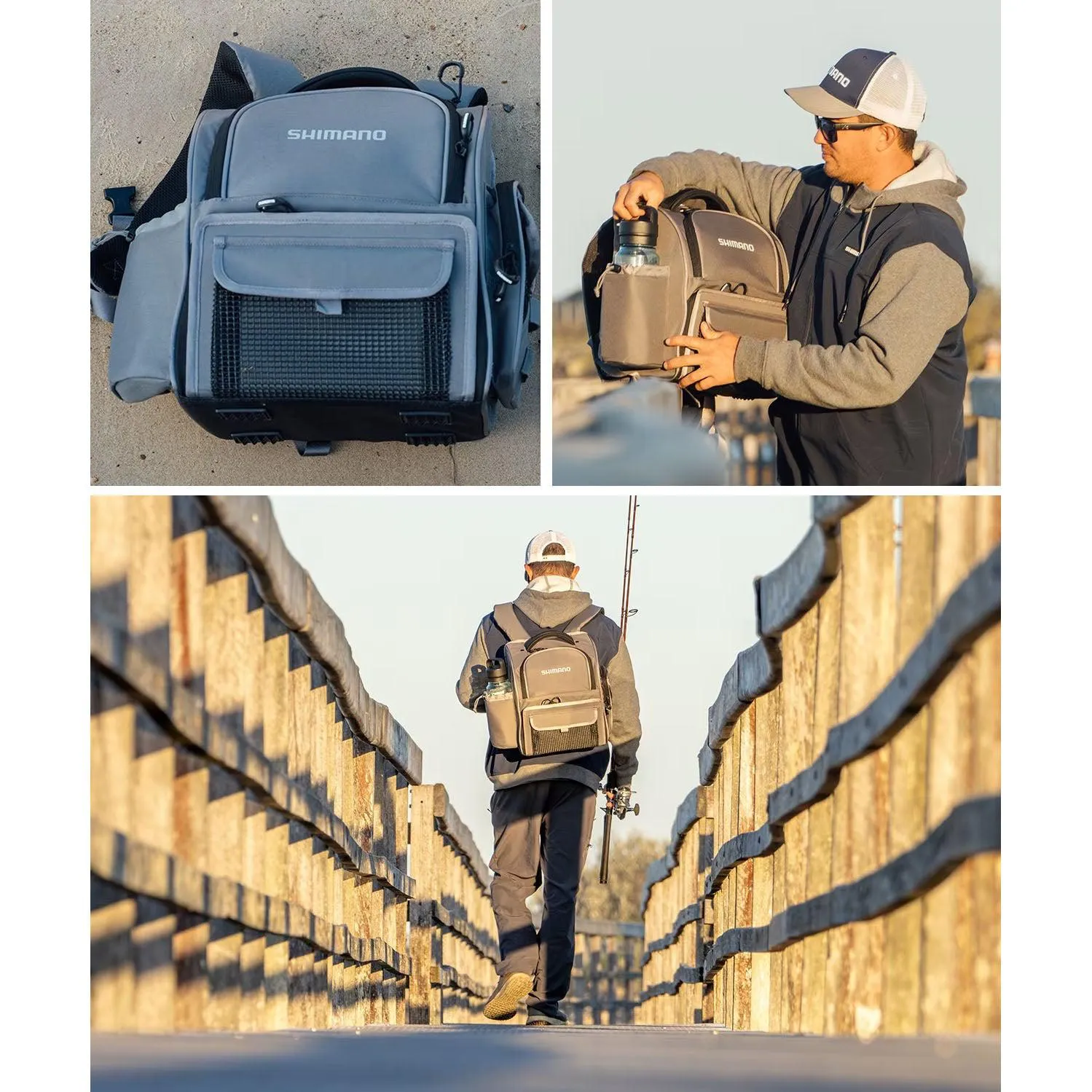 Shimano 23 Tackle Backpack With Tackle Box