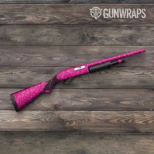 Shotgun Ragged Elite Magenta Camo Gun Skin Vinyl Wrap