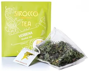 SIROCCO TEA Switzerland - Verbena - 100 tea bags (100 count hospitality industry bulk box)