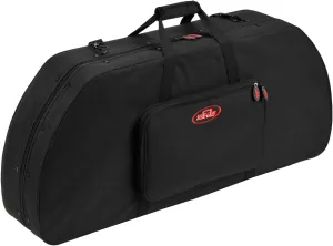 SKB Cases 2SKB-SC4120 Nylon Soft Exterior Waterproof Hybrid Bow Utility Case with Pouch and Adjustable Shoulder Strap for Wide Style Bows, Black