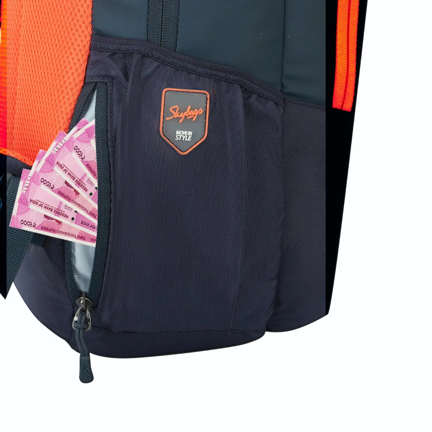 Skybags Campus  05 Laptop Backpack Navy Blue