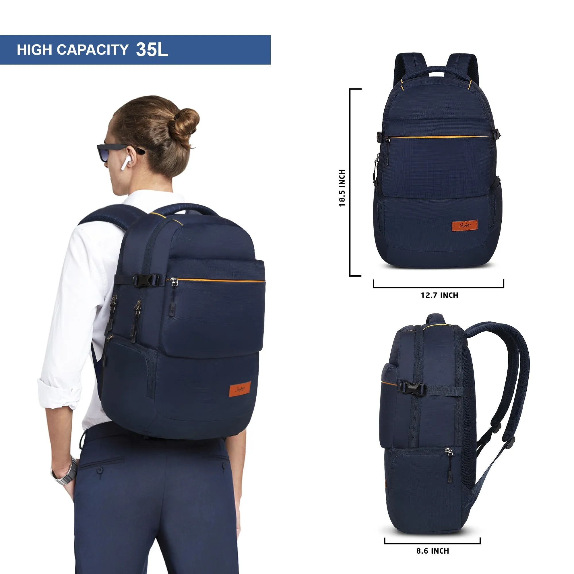 Skybags Chester Pro  03 Laptop Backpack